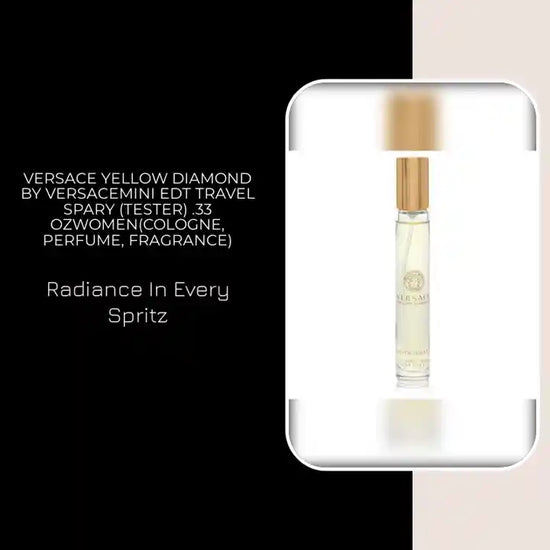 Versace Yellow Diamond by VersaceMini EDT Travel Spary (Tester) .33 ozWomen(cologne, perfume, fragrance) by@Outfy