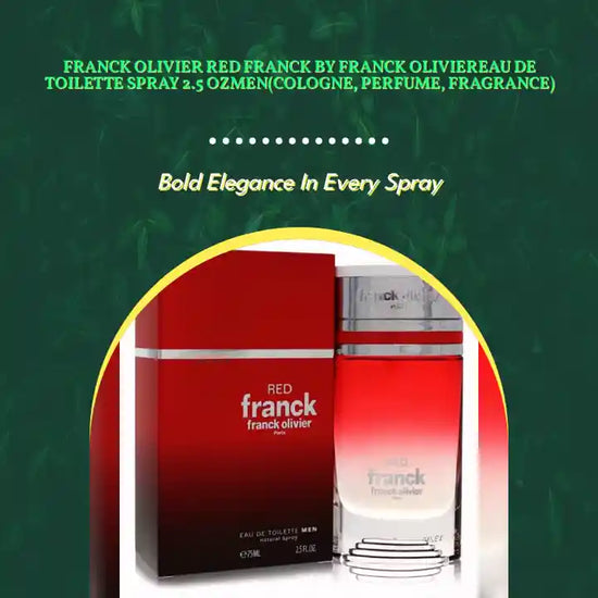 Franck Olivier Red Franck by Franck OlivierEau De Toilette Spray 2.5 ozMen(cologne, perfume, fragrance) by@Outfy