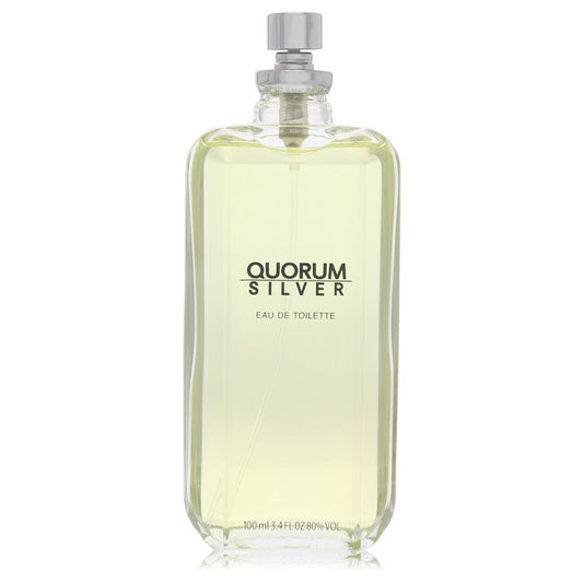 Quorum Silver by Puig - Eau De Toilette Spray (Tester) 3.4 oz