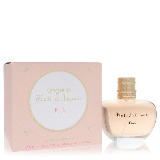 Ungaro Fruit D'amour Pink by Ungaro - Eau De Toilette Spray 3.4 oz